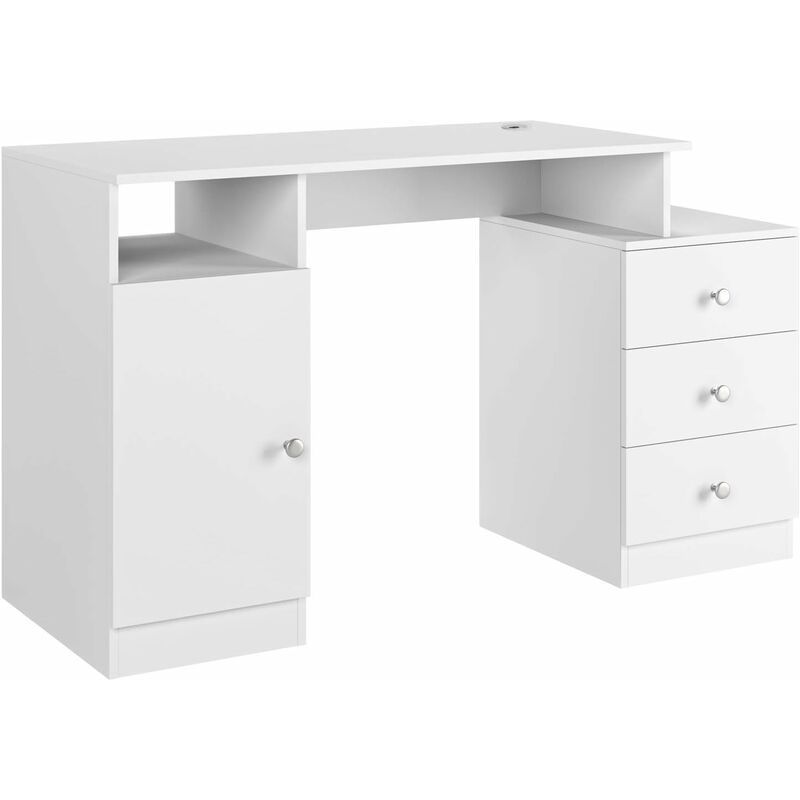 Mesa Escritorio Mesa Ordenador Mesa Oficina Escritorio Blanco con 3 Cajones y 1 Módulo Base con Canal de Cables para Estudio Despacho Madera
Mesa Escritorio Mesa Ordenador Mesa Oficina Escritorio Blanco con 3 Cajones y 1 Módulo Base con Canal de Cables para Estudio Despacho Madera