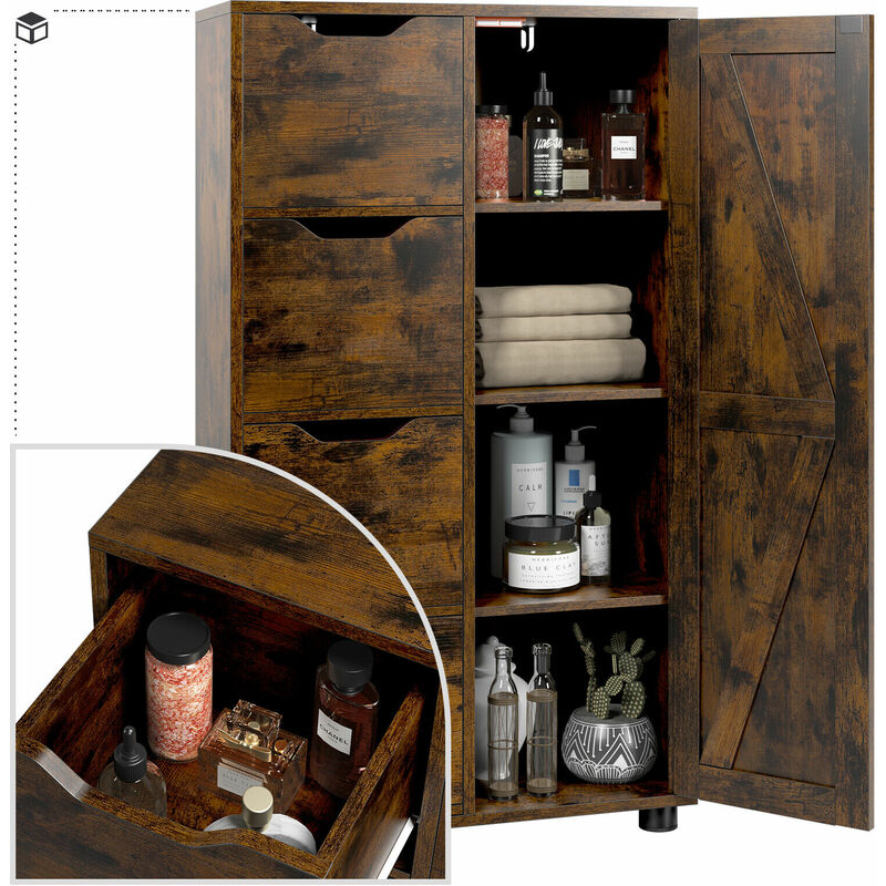 Homfa Mueble de baño con puerta y 4 cajones, armario para ropa, aparador, cómoda, cómoda
Homfa Mueble de baño con puerta y 4 cajones, armario para ropa, aparador, cómoda, cómoda