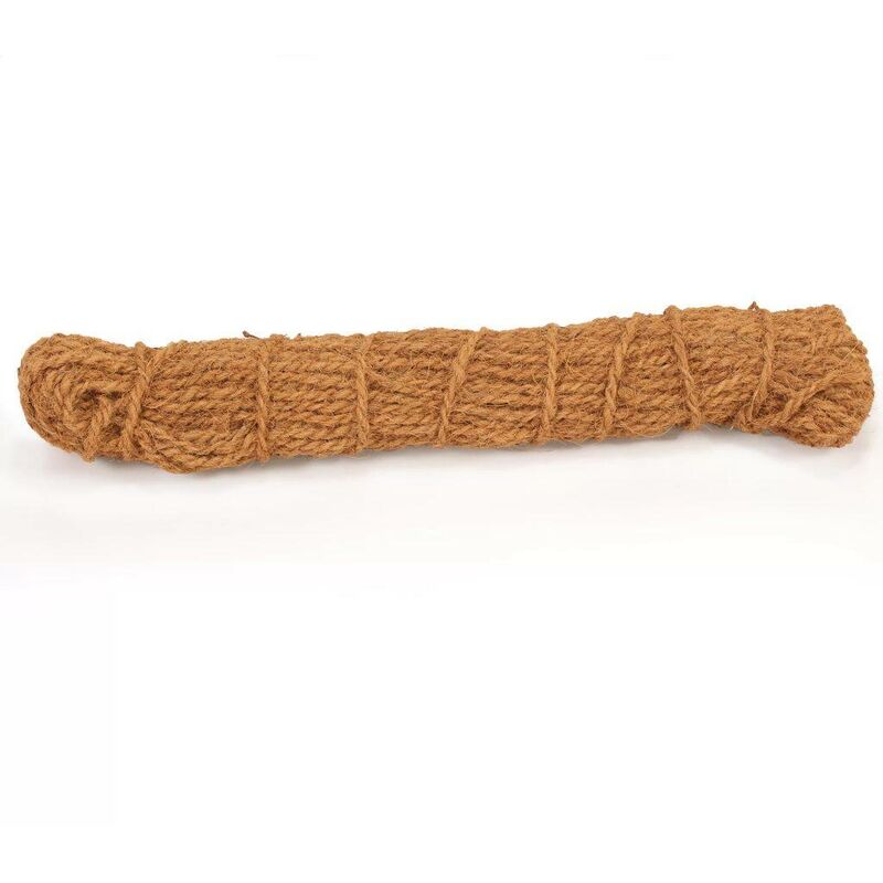 Cuerda de fibra de coco 10 mm 100 m - Hommoo