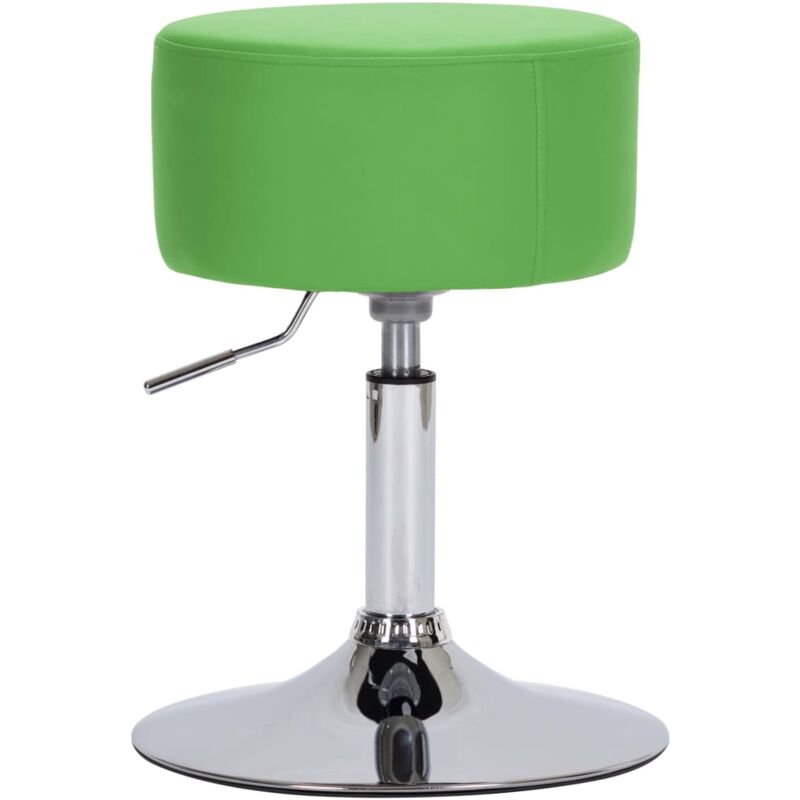 Taburete de cocina cuero sintético verde - Hommoo