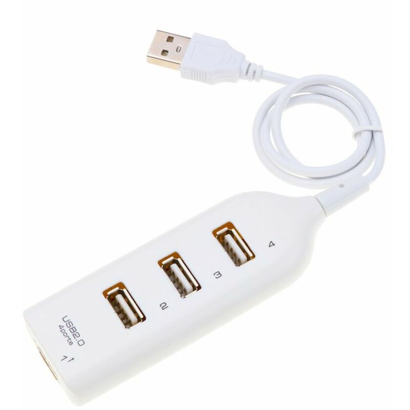 Hub USB de 4 puertos, divisor portatil USB 2.0 / 1.1 de 44 cm, compatible con la carga, velocidad de transferencia de datos de alta velocidad de 480
Hub USB de 4 puertos, divisor portatil USB 2.0 / 1.1 de 44 cm, compatible con la carga, velocidad de transferencia de datos de alta velocidad de 480