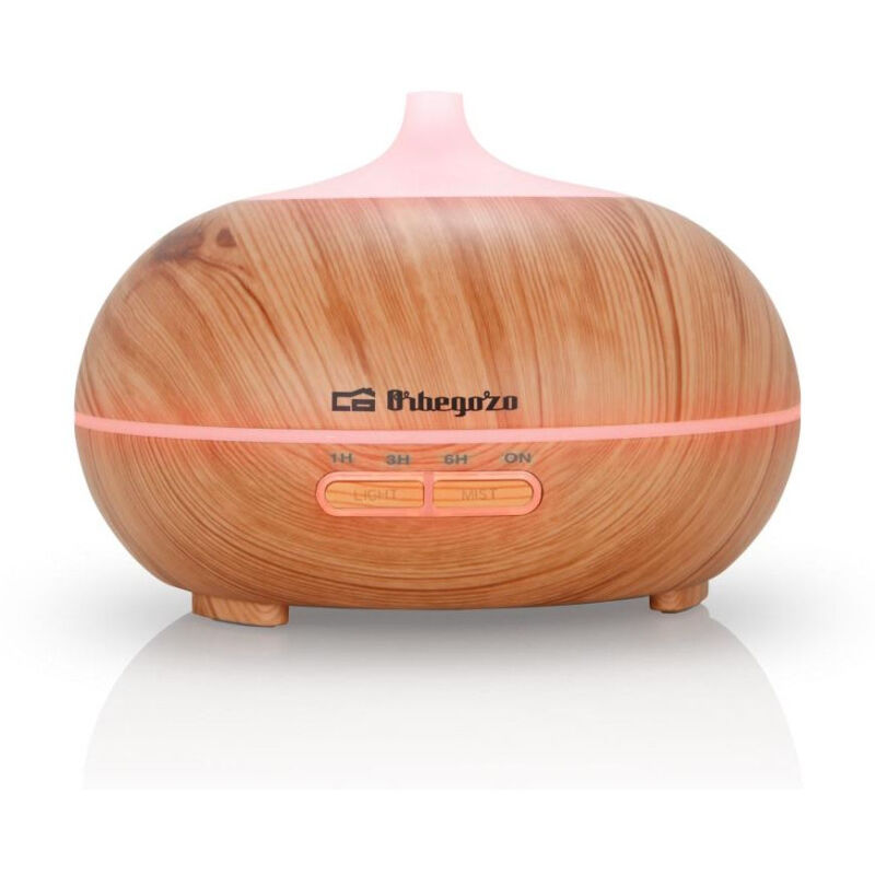 Humidificador de aromaterapia ultrasónico Orbegozo. Temporizador de 1, 3 y 6 horas. Capacidad: 300ml.
Humidificador de aromaterapia ultrasónico Orbegozo. Temporizador de 1, 3 y 6 horas. Capacidad: 300ml.