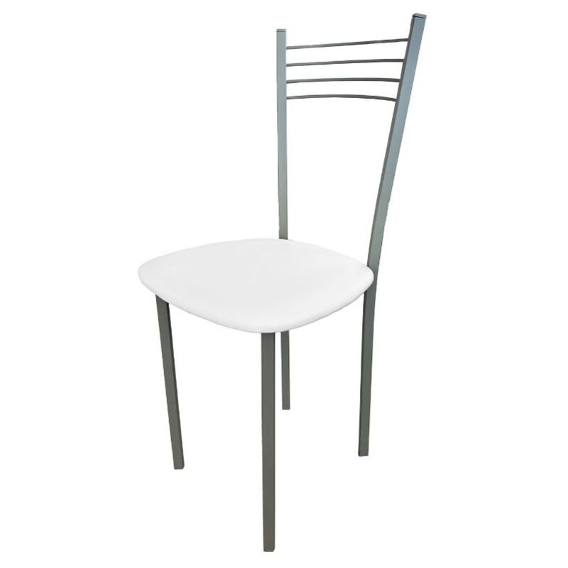 Sillas Para Cocina Tapizadas En Polipiel Color Blanco Y Estructura Metálica 89x40 Cm - PACK 2 SILLAS
Sillas Para Cocina Tapizadas En Polipiel Color Blanco Y Estructura Metálica 89x40 Cm - PACK 2 SILLAS