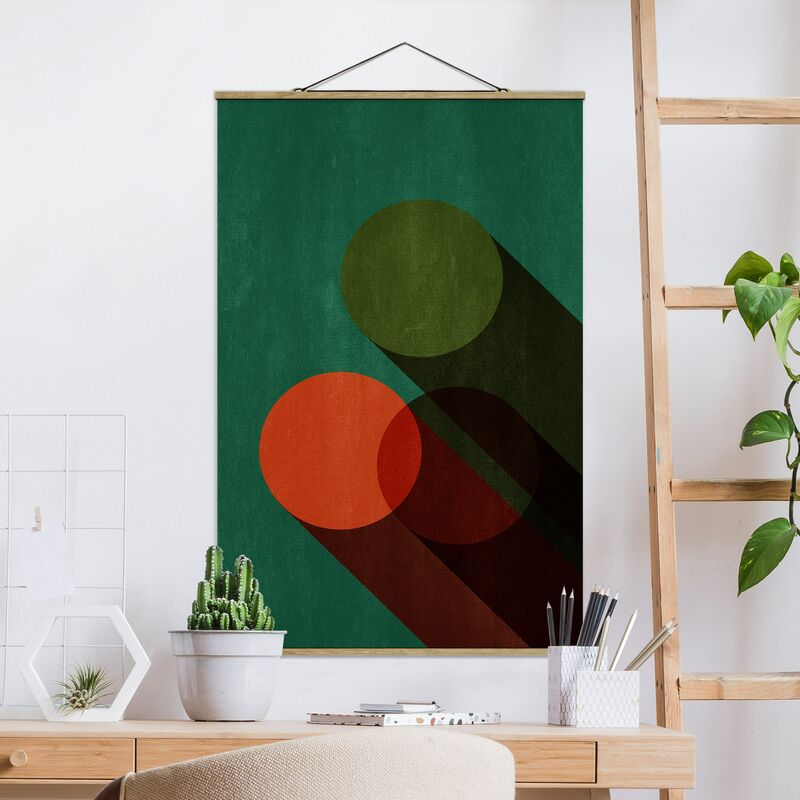 Imagen de tela - Abstract Shapes - Circles In Green And Red - Alto 3:2 Dimensión LxA: 120cm x 80cm
Imagen de tela - Abstract Shapes - Circles In Green And Red - Alto 3:2 Dimensión LxA: 120cm x 80cm