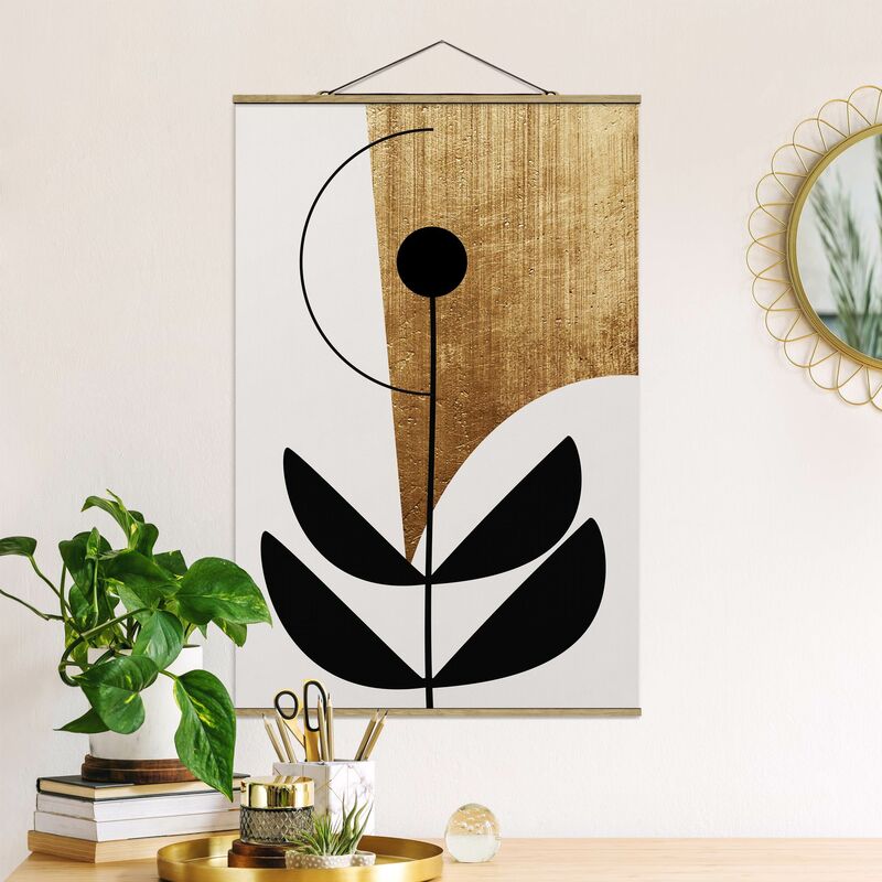 Imagen de tela - Abstract Shapes - Flower Gold - Alto 3:2 Dimensión LxA: 120cm x 80cm
Imagen de tela - Abstract Shapes - Flower Gold - Alto 3:2 Dimensión LxA: 120cm x 80cm
