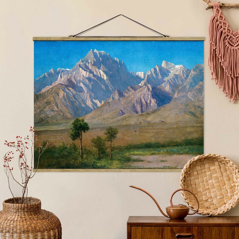 Imagen de tela - Albert Bierstadt - Camp Independence - Apaisado 3:4 Dimensión LxA: 75cm x 100cm
Imagen de tela - Albert Bierstadt - Camp Independence - Apaisado 3:4 Dimensión LxA: 75cm x 100cm