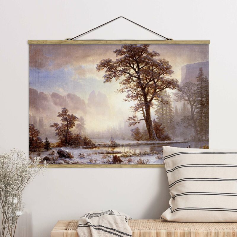 Imagen de tela - Albert Bierstadt - Yosemite Valley During Snowfall - Apaisado 2:3 Dimensión LxA: 33.5cm x 50cm
Imagen de tela - Albert Bierstadt - Yosemite Valley During Snowfall - Apaisado 2:3 Dimensión LxA: 33.5cm x 50cm