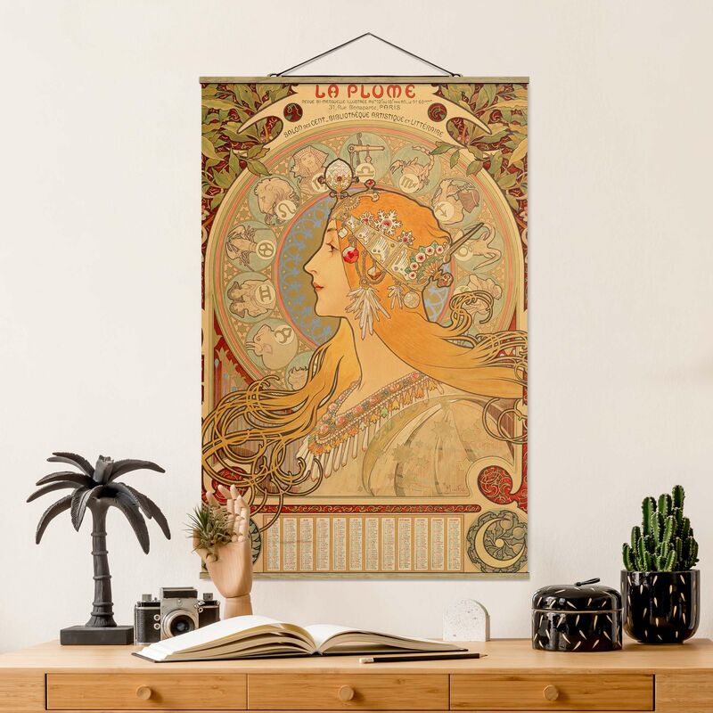 Imagen de tela - Alfons Mucha - Signs Of The Zodiac - Alto 3:2 Dimensión LxA: 120cm x 80cm
Imagen de tela - Alfons Mucha - Signs Of The Zodiac - Alto 3:2 Dimensión LxA: 120cm x 80cm