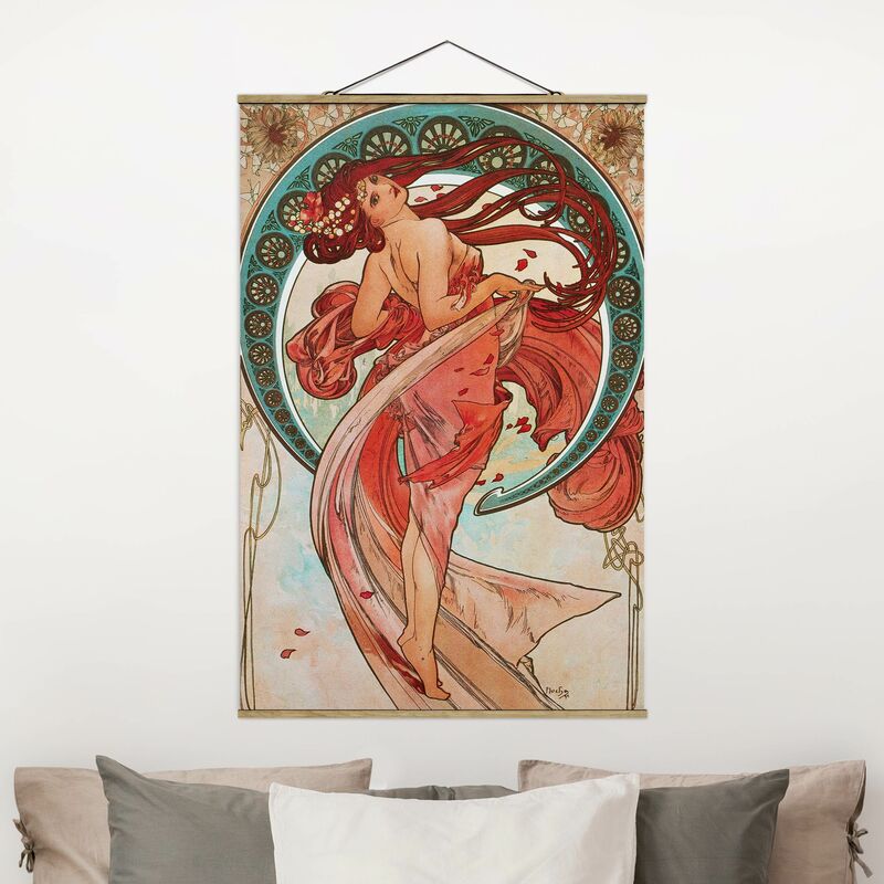 Imagen de tela - Alfons Mucha - Four Arts - The Dance - Alto 3:2 Dimensión LxA: 75cm x 50cm
Imagen de tela - Alfons Mucha - Four Arts - The Dance - Alto 3:2 Dimensión LxA: 75cm x 50cm