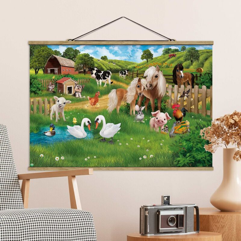 Imagen de tela - Animal Club International - Farm Animals - Apaisado 2:3 Dimensión LxA: 53.5cm x 80cm
Imagen de tela - Animal Club International - Farm Animals - Apaisado 2:3 Dimensión LxA: 53.5cm x 80cm