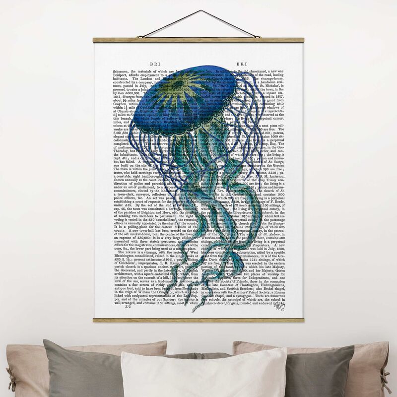 Imagen de tela - Animal Reading - Jellyfish - Alto 4:3 Dimensión LxA: 46.5cm x 35cm
Imagen de tela - Animal Reading - Jellyfish - Alto 4:3 Dimensión LxA: 46.5cm x 35cm