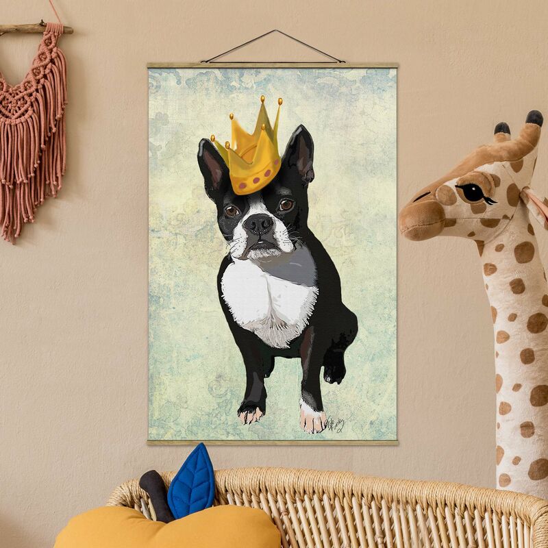 Imagen de tela - Animal Portrait - Terrier King - Alto 3:2 Dimensión LxA: 150cm x 100cm
Imagen de tela - Animal Portrait - Terrier King - Alto 3:2 Dimensión LxA: 150cm x 100cm