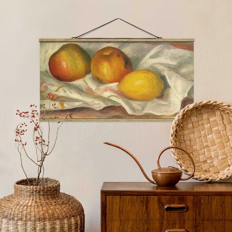 Imagen de tela - Auguste Renoir - Apples And Lemon - Apaisado 1:2 Dimensión LxA: 50cm x 100cm
Imagen de tela - Auguste Renoir - Apples And Lemon - Apaisado 1:2 Dimensión LxA: 50cm x 100cm