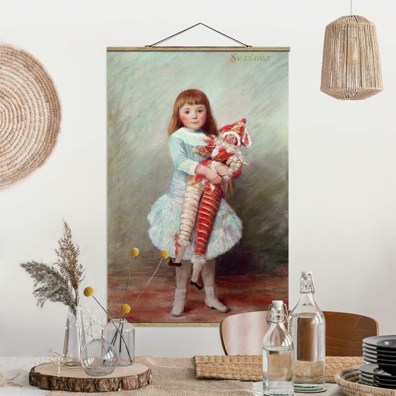 Imagen de tela - Auguste Renoir - Suzanne With Harlequin Doll - Alto 3:2 Dimensión LxA: 120cm x 80cm
Imagen de tela - Auguste Renoir - Suzanne With Harlequin Doll - Alto 3:2 Dimensión LxA: 120cm x 80cm