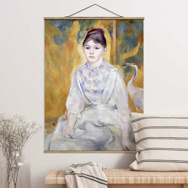 Imagen de tela - Auguste Renoir - Young Girl With Swan - Alto 4:3 Dimensión LxA: 133.5cm x 100cm
Imagen de tela - Auguste Renoir - Young Girl With Swan - Alto 4:3 Dimensión LxA: 133.5cm x 100cm