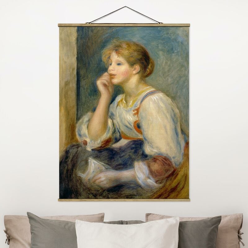 Imagen de tela - Auguste Renoir - Young Girl With Letter - Alto 4:3 Dimensión LxA: 66.4cm x 50cm
Imagen de tela - Auguste Renoir - Young Girl With Letter - Alto 4:3 Dimensión LxA: 66.4cm x 50cm