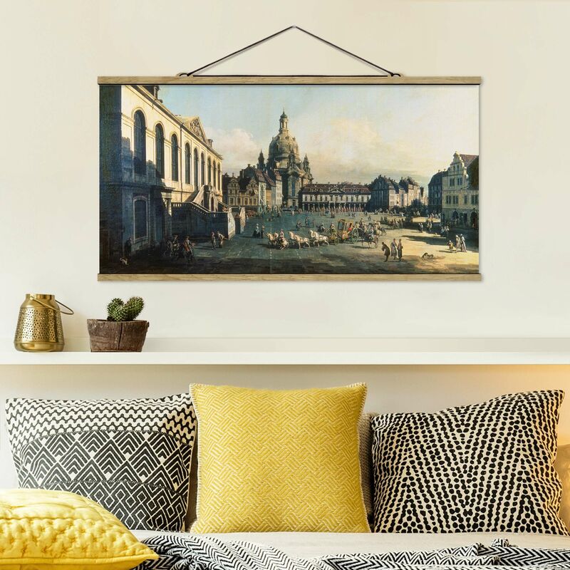 Imagen de tela - Bernardo Bellotto - The New Market In Dresden - Apaisado 1:2 Dimensión LxA: 40cm x 80cm
Imagen de tela - Bernardo Bellotto - The New Market In Dresden - Apaisado 1:2 Dimensión LxA: 40cm x 80cm