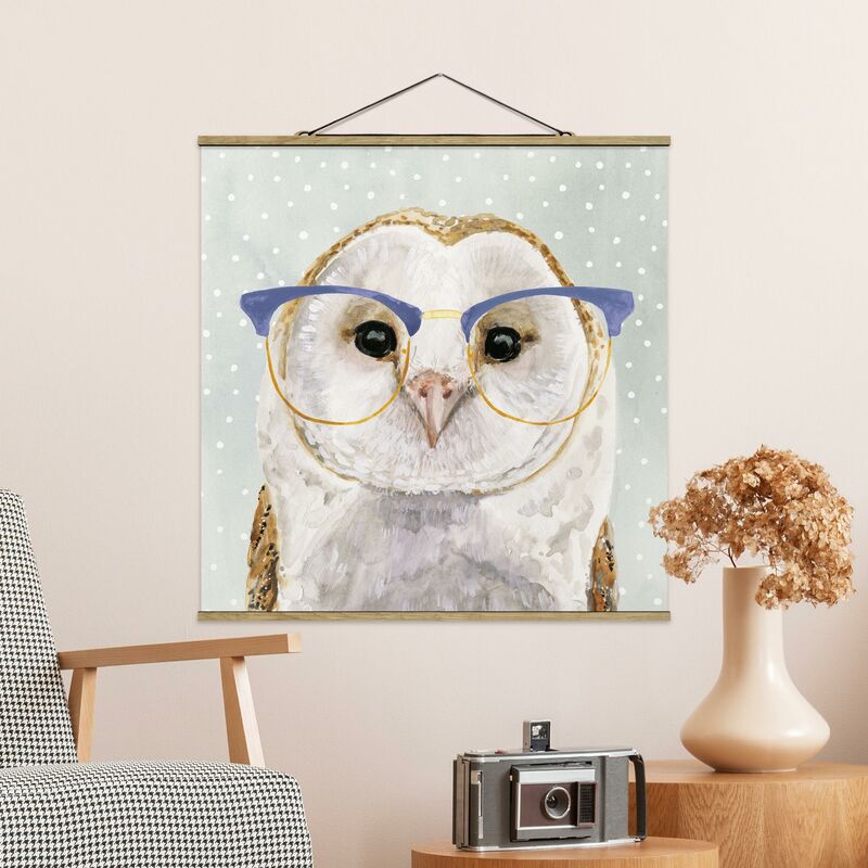 Imagen de tela - Bespectacled Animals - Owl - Cuadrado 1:1 Dimensión LxA: 80cm x 80cm
Imagen de tela - Bespectacled Animals - Owl - Cuadrado 1:1 Dimensión LxA: 80cm x 80cm