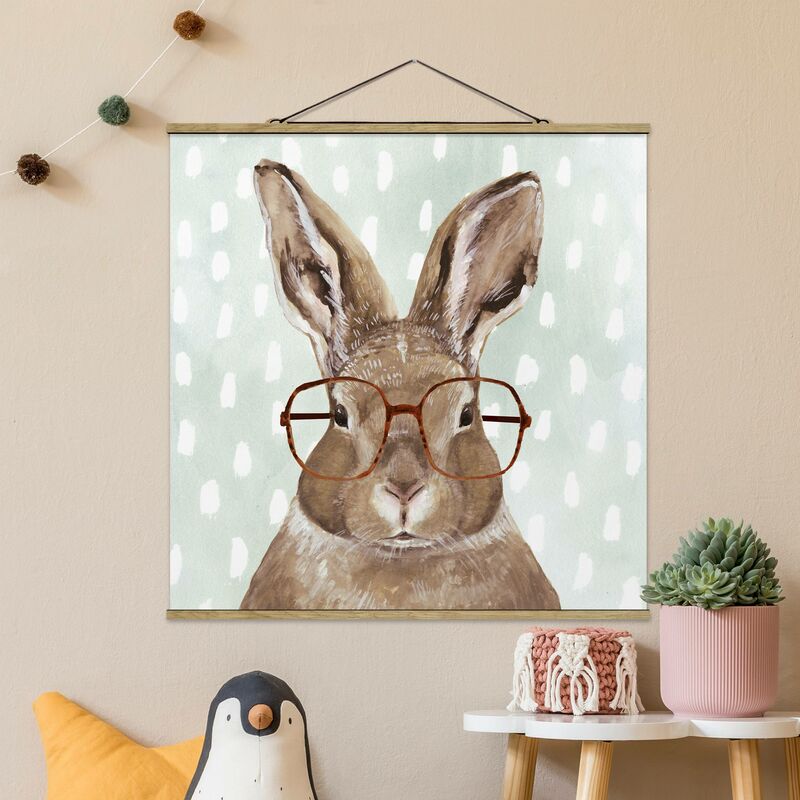 Imagen de tela - Bespectacled Animals - Rabbit - Cuadrado 1:1 Dimensión LxA: 50cm x 50cm
Imagen de tela - Bespectacled Animals - Rabbit - Cuadrado 1:1 Dimensión LxA: 50cm x 50cm