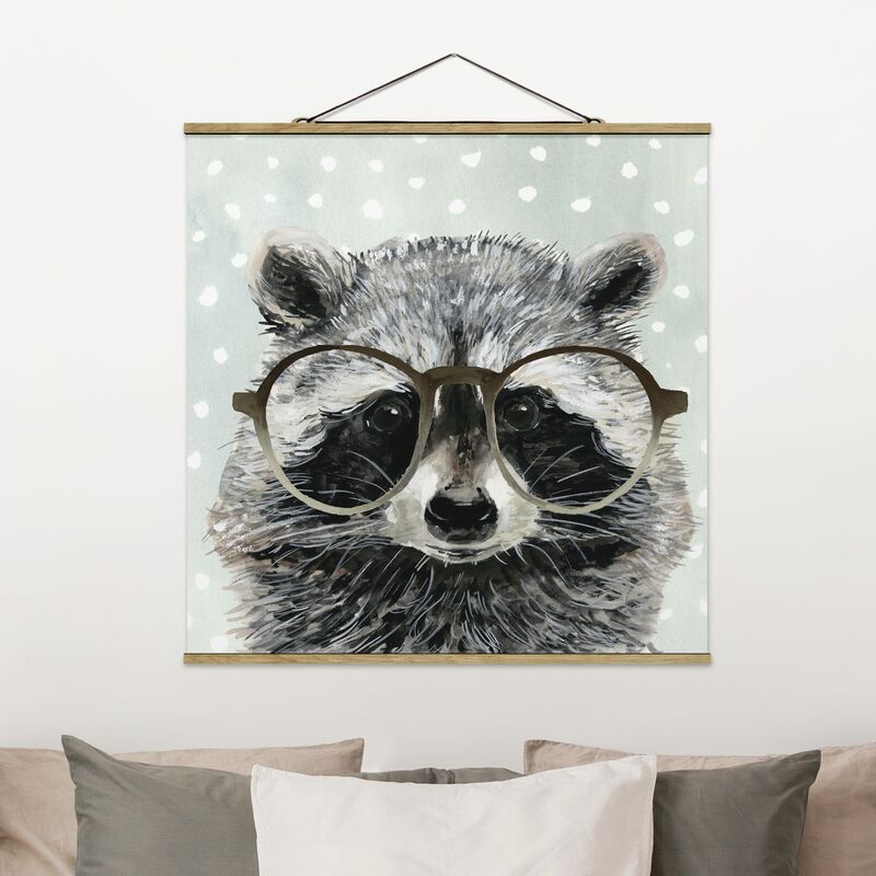 Imagen de tela - Bespectacled Animals - Raccoon - Cuadrado 1:1 Dimensión LxA: 50cm x 50cm
Imagen de tela - Bespectacled Animals - Raccoon - Cuadrado 1:1 Dimensión LxA: 50cm x 50cm