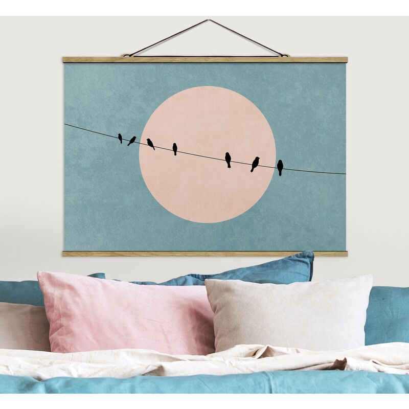 Imagen de tela - Birds In Front Of Pink Sun I - Apaisado 2:3 Dimensión LxA: 23.5cm x 35cm
Imagen de tela - Birds In Front Of Pink Sun I - Apaisado 2:3 Dimensión LxA: 23.5cm x 35cm