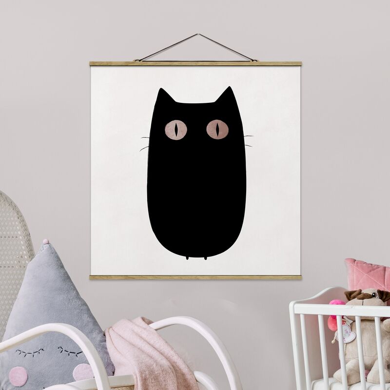 Imagen de tela - Black Cat Illustration - Cuadrado 1:1 Dimensión LxA: 100cm x 100cm
Imagen de tela - Black Cat Illustration - Cuadrado 1:1 Dimensión LxA: 100cm x 100cm