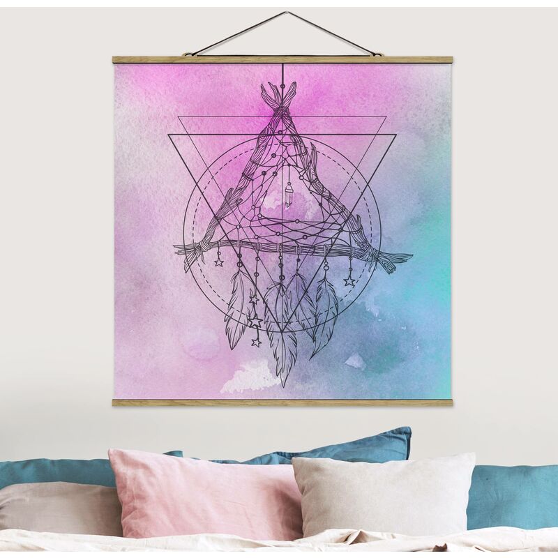 Imagen de tela - Boho Dream Catcher Watercolour - Cuadrado 1:1 Dimensión LxA: 50cm x 50cm
Imagen de tela - Boho Dream Catcher Watercolour - Cuadrado 1:1 Dimensión LxA: 50cm x 50cm