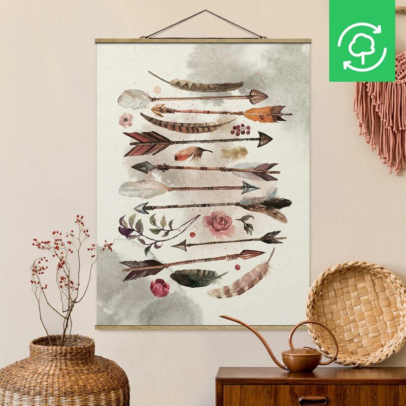 Imagen de tela - Boho Arrows And Feathers - Watercolor - Alto 4:3 Dimensión LxA: 66.4cm x 50cm
Imagen de tela - Boho Arrows And Feathers - Watercolor - Alto 4:3 Dimensión LxA: 66.4cm x 50cm