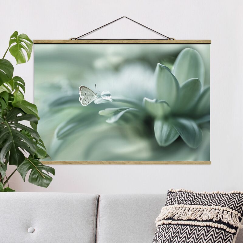 Imagen de tela - Butterfly And Dew Drops In Pastel Green - Apaisado 2:3 Dimensión LxA: 66.5cm x 100cm
Imagen de tela - Butterfly And Dew Drops In Pastel Green - Apaisado 2:3 Dimensión LxA: 66.5cm x 100cm