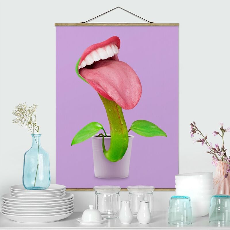 Imagen de tela - Carnivorous Plant With Mouth - Alto 4:3 Dimensión LxA: 106.5cm x 80cm
Imagen de tela - Carnivorous Plant With Mouth - Alto 4:3 Dimensión LxA: 106.5cm x 80cm