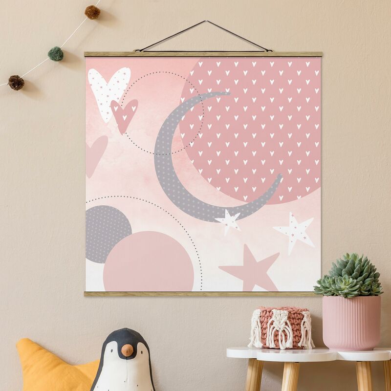 Imagen de tela - Children`s Rug Grafical - Stars And Moon - Cuadrado 1:1 Dimensión LxA: 50cm x 50cm
Imagen de tela - Children`s Rug Grafical - Stars And Moon - Cuadrado 1:1 Dimensión LxA: 50cm x 50cm