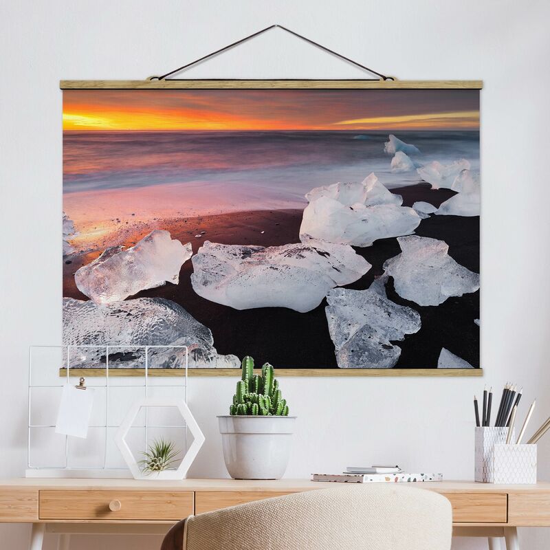 Imagen de tela - Chunks Of Ice Jökulsárlón Iceland - Apaisado 2:3 Dimensión LxA: 53.5cm x 80cm
Imagen de tela - Chunks Of Ice Jökulsárlón Iceland - Apaisado 2:3 Dimensión LxA: 53.5cm x 80cm