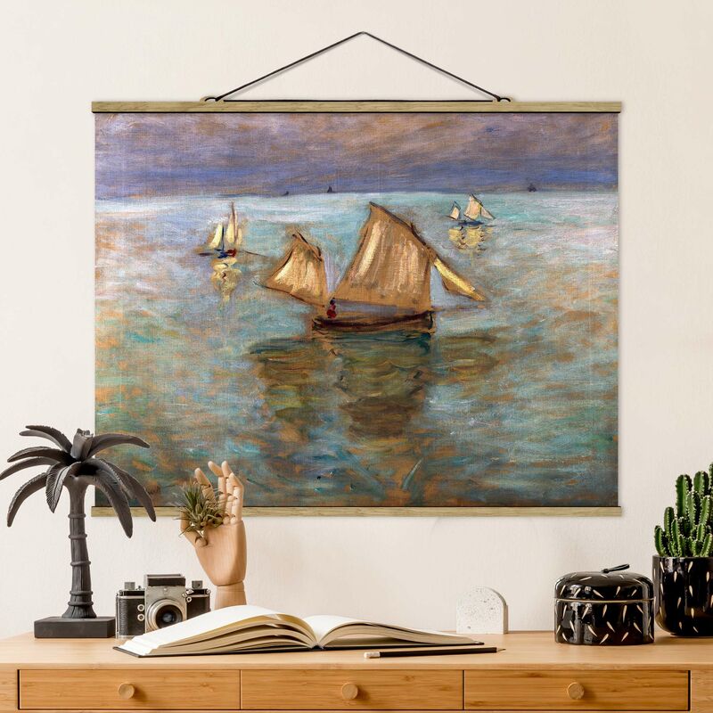 Imagen de tela - Claude Monet - Fishing Boats - Apaisado 3:4 Dimensión LxA: 26cm x 35cm
Imagen de tela - Claude Monet - Fishing Boats - Apaisado 3:4 Dimensión LxA: 26cm x 35cm