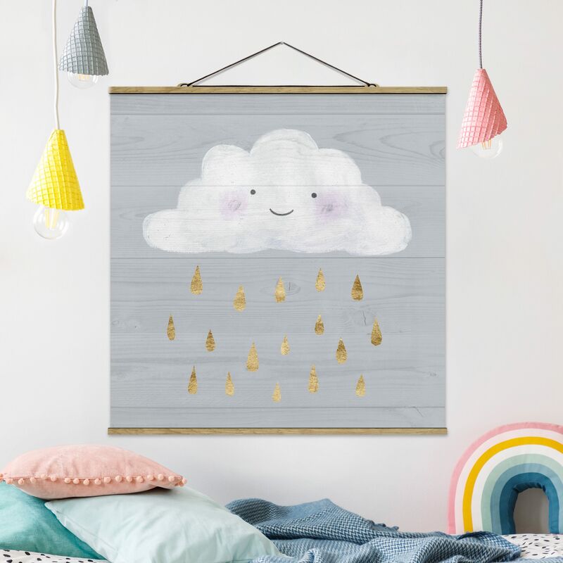 Imagen de tela - Cloud With Golden Raindrops - Cuadrado 1:1 Dimensión LxA: 100cm x 100cm
Imagen de tela - Cloud With Golden Raindrops - Cuadrado 1:1 Dimensión LxA: 100cm x 100cm