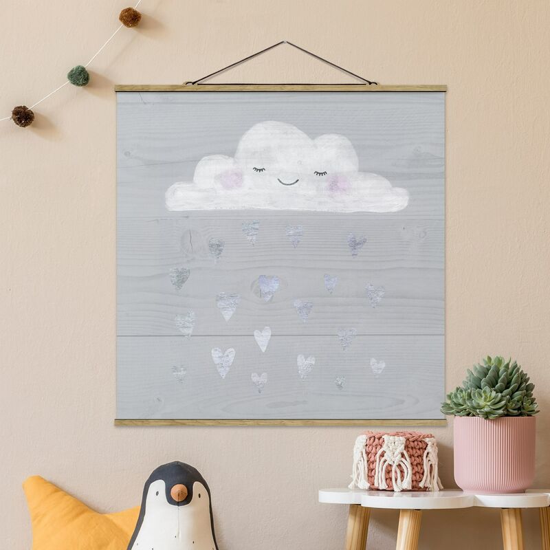 Imagen de tela - Cloud With Silver Hearts - Cuadrado 1:1 Dimensión LxA: 80cm x 80cm
Imagen de tela - Cloud With Silver Hearts - Cuadrado 1:1 Dimensión LxA: 80cm x 80cm