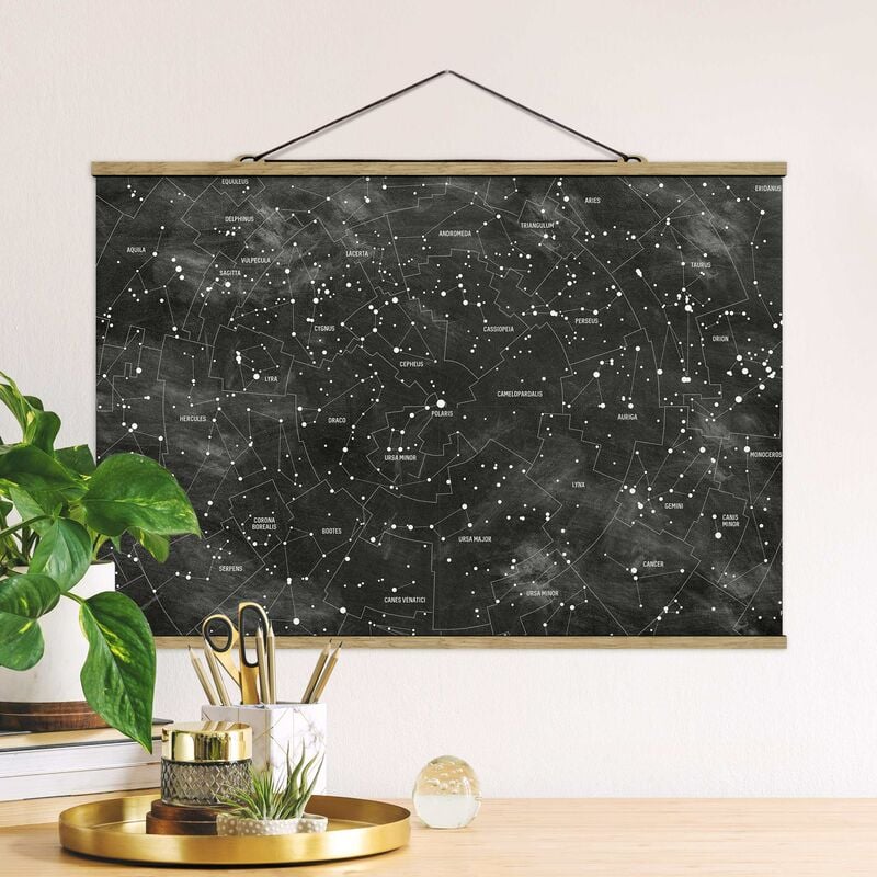Imagen de tela - Constellation Map Panel Optics - Apaisado 2:3 Dimensión LxA: 53.5cm x 80cm
Imagen de tela - Constellation Map Panel Optics - Apaisado 2:3 Dimensión LxA: 53.5cm x 80cm