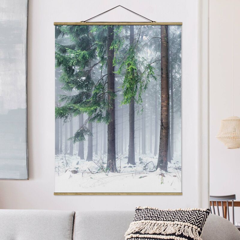 Imagen de tela - Conifers In Winter - Alto 4:3 Dimensión LxA: 106.5cm x 80cm
Imagen de tela - Conifers In Winter - Alto 4:3 Dimensión LxA: 106.5cm x 80cm