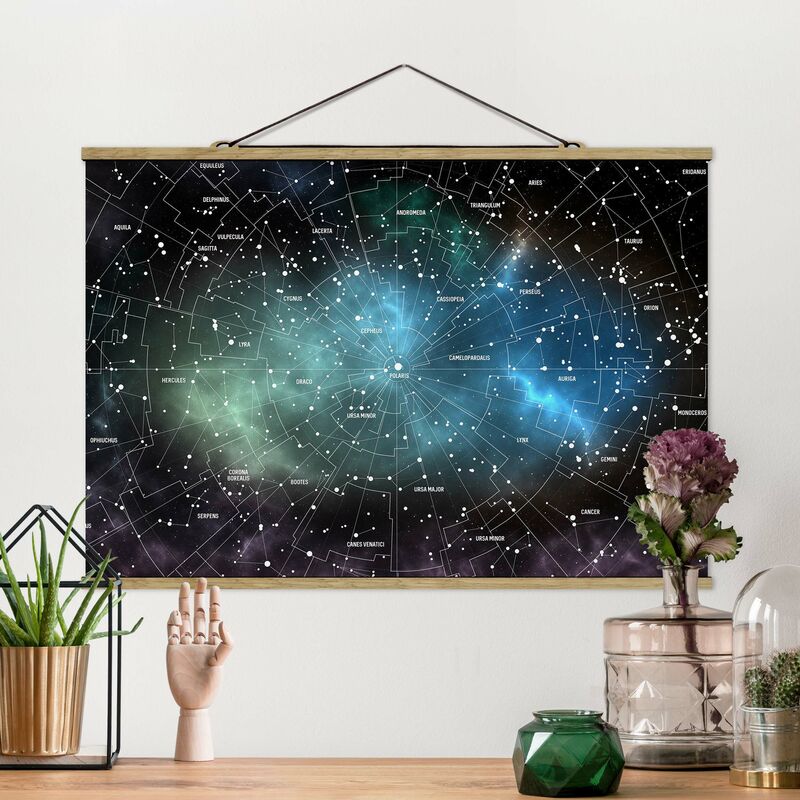 Imagen de tela - Constellations Map Galaxy Fog - Apaisado 2:3 Dimensión LxA: 23.5cm x 35cm
Imagen de tela - Constellations Map Galaxy Fog - Apaisado 2:3 Dimensión LxA: 23.5cm x 35cm