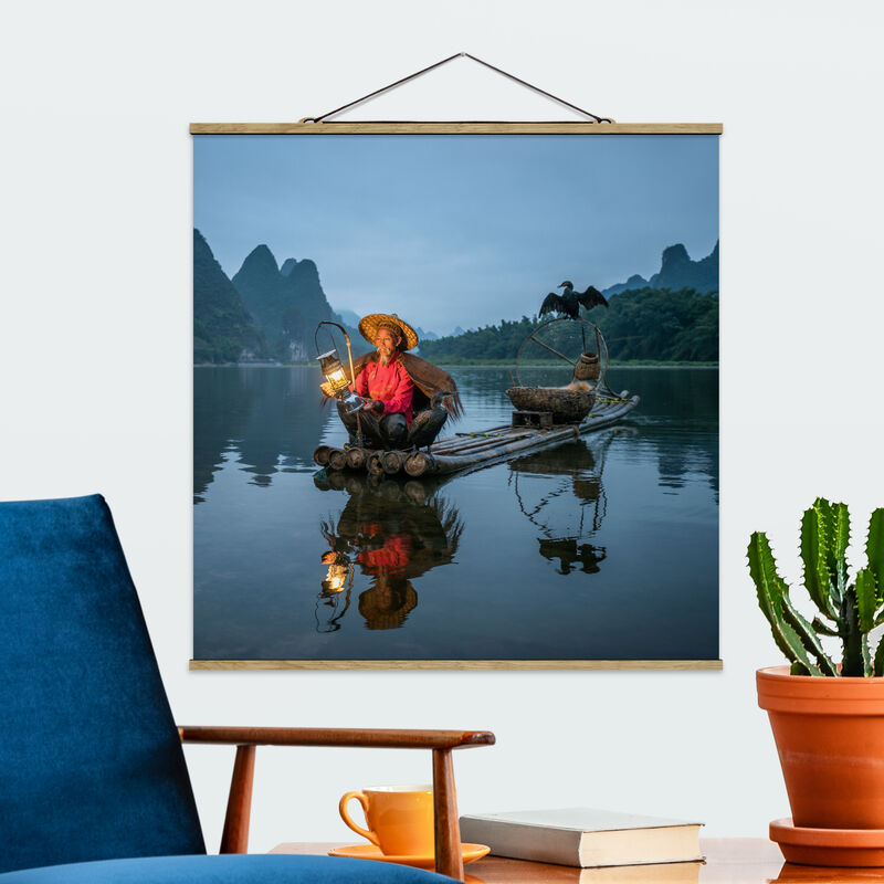 Imagen de tela - Cormorant Fisherman At Dusk - Cuadrado 1:1 Dimensión LxA: 50cm x 50cm
Imagen de tela - Cormorant Fisherman At Dusk - Cuadrado 1:1 Dimensión LxA: 50cm x 50cm