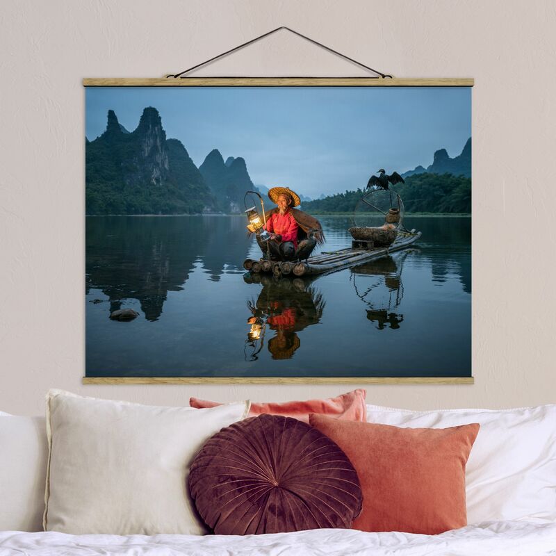Imagen de tela - Cormorant Fisherman At Dusk - Apaisado 3:4 Dimensión LxA: 26cm x 35cm
Imagen de tela - Cormorant Fisherman At Dusk - Apaisado 3:4 Dimensión LxA: 26cm x 35cm