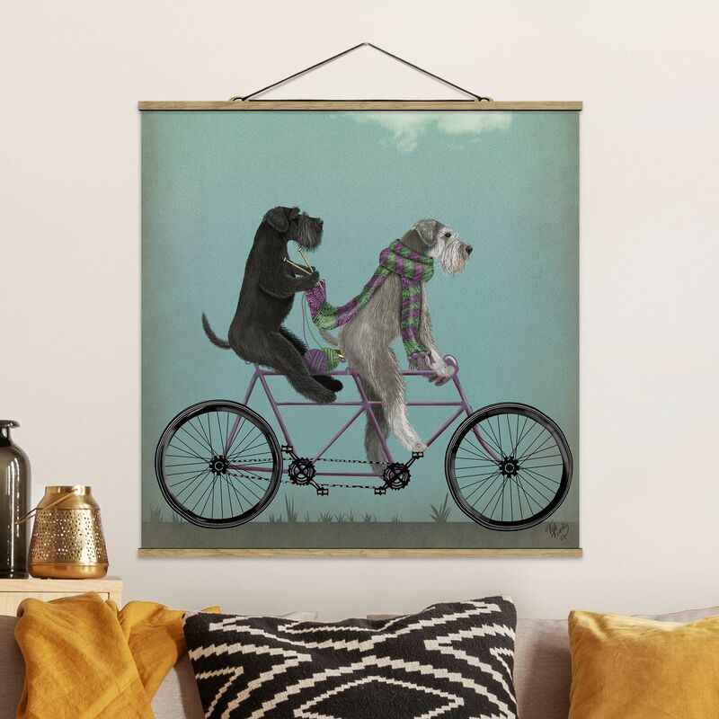 Imagen de tela - Cycling - Schnauzer Tandem - Cuadrado 1:1 Dimensión LxA: 80cm x 80cm
Imagen de tela - Cycling - Schnauzer Tandem - Cuadrado 1:1 Dimensión LxA: 80cm x 80cm