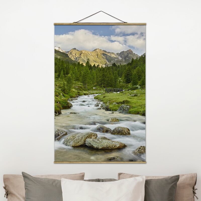 Imagen de tela - Debanttal National Park Hohe Tauern - Alto 3:2 Dimensión LxA: 120cm x 80cm
Imagen de tela - Debanttal National Park Hohe Tauern - Alto 3:2 Dimensión LxA: 120cm x 80cm