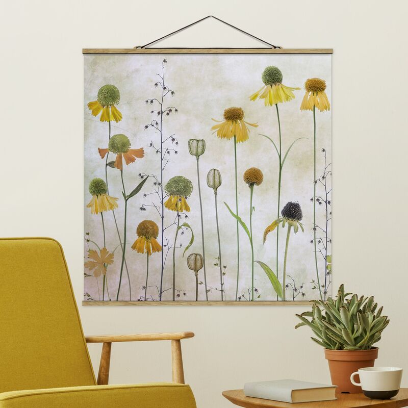 Imagen de tela - Delicate Helenium Flowers - Cuadrado 1:1 Dimensión LxA: 100cm x 100cm
Imagen de tela - Delicate Helenium Flowers - Cuadrado 1:1 Dimensión LxA: 100cm x 100cm