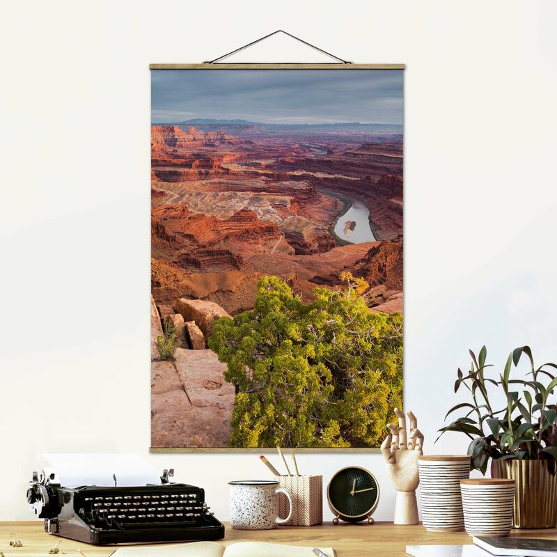 Imagen de tela - Dead Horse Point Canyonlands National Park USA - Alto 3:2 Dimensión LxA: 75cm x 50cm
Imagen de tela - Dead Horse Point Canyonlands National Park USA - Alto 3:2 Dimensión LxA: 75cm x 50cm