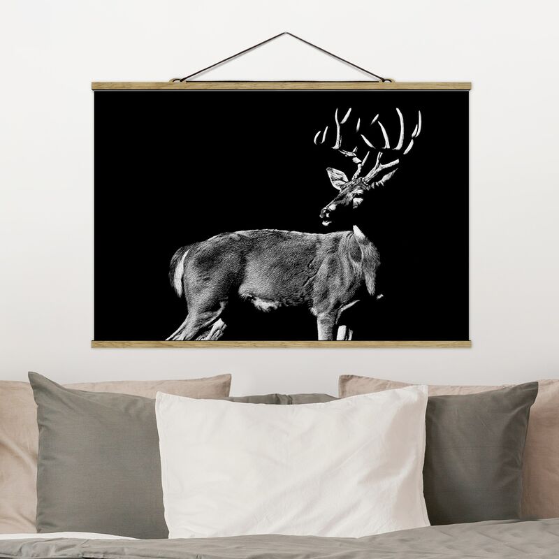 Bilderwelten - Imagen de tela - Deer In The Dark - Apaisado 2:3 Dimensión LxA: 23.5cm x 35cm
Bilderwelten - Imagen de tela - Deer In The Dark - Apaisado 2:3 Dimensión LxA: 23.5cm x 35cm
