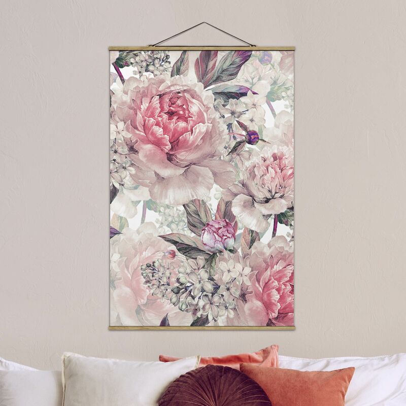Imagen de tela - Delicate Watercolour Peony Pattern - Alto 3:2 Dimensión LxA: 52.5cm x 35cm
Imagen de tela - Delicate Watercolour Peony Pattern - Alto 3:2 Dimensión LxA: 52.5cm x 35cm