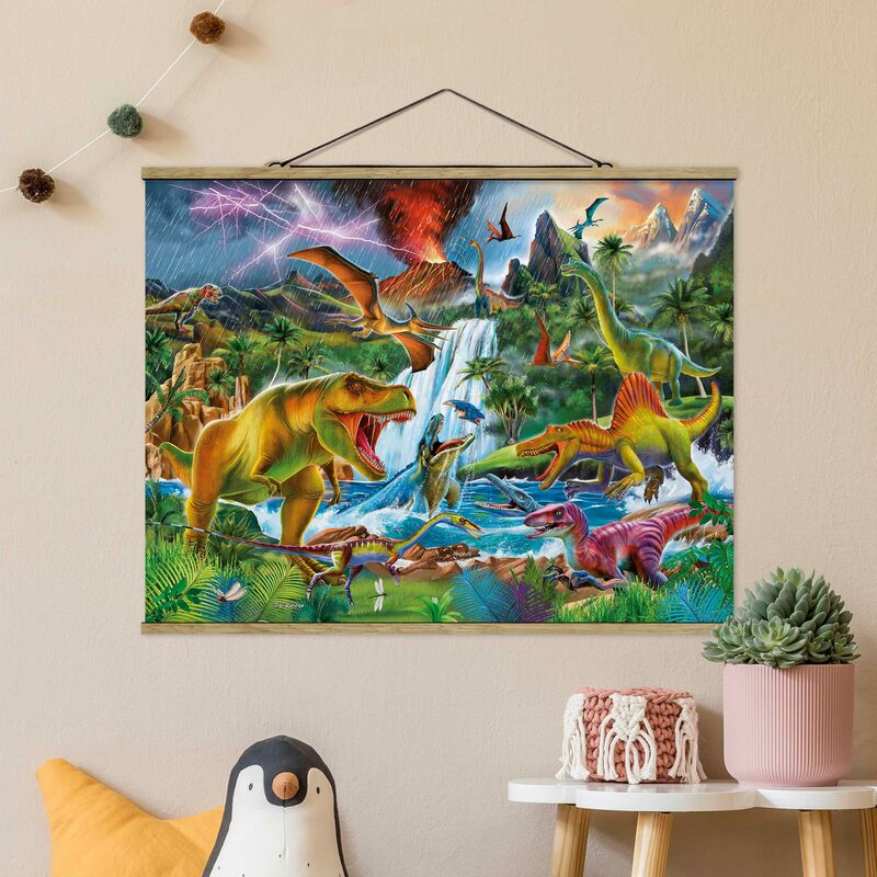 Imagen de tela - Dinosaurs In A Prehistoric Storm - Apaisado 3:4 Dimensión LxA: 60cm x 80cm
Imagen de tela - Dinosaurs In A Prehistoric Storm - Apaisado 3:4 Dimensión LxA: 60cm x 80cm