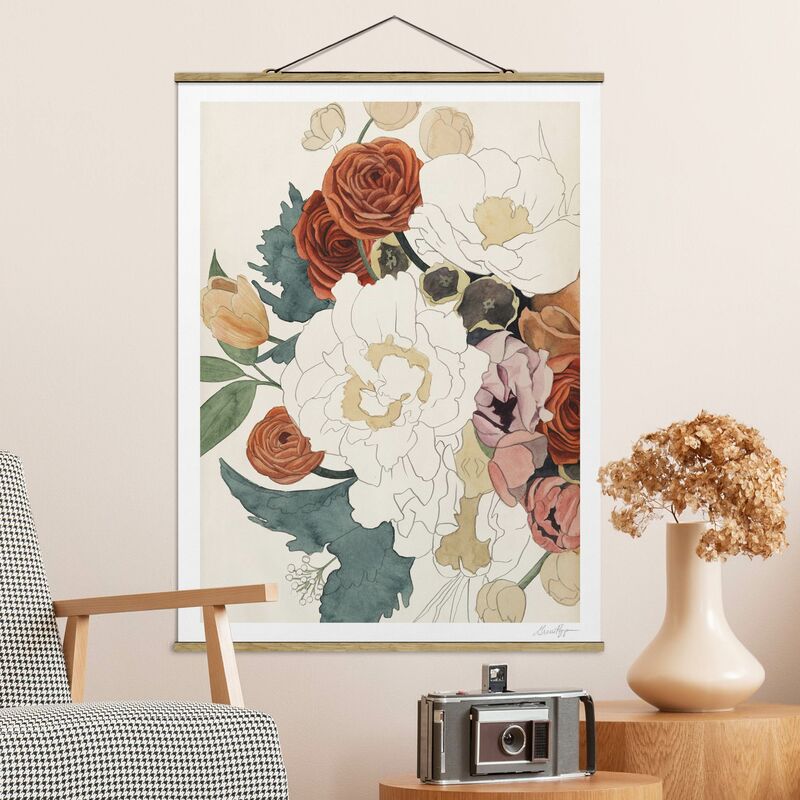 Imagen de tela - Drawing Bouquet Of Flowers In Red And Sepia - Alto 4:3 Dimensión LxA: 46.5cm x 35cm
Imagen de tela - Drawing Bouquet Of Flowers In Red And Sepia - Alto 4:3 Dimensión LxA: 46.5cm x 35cm
