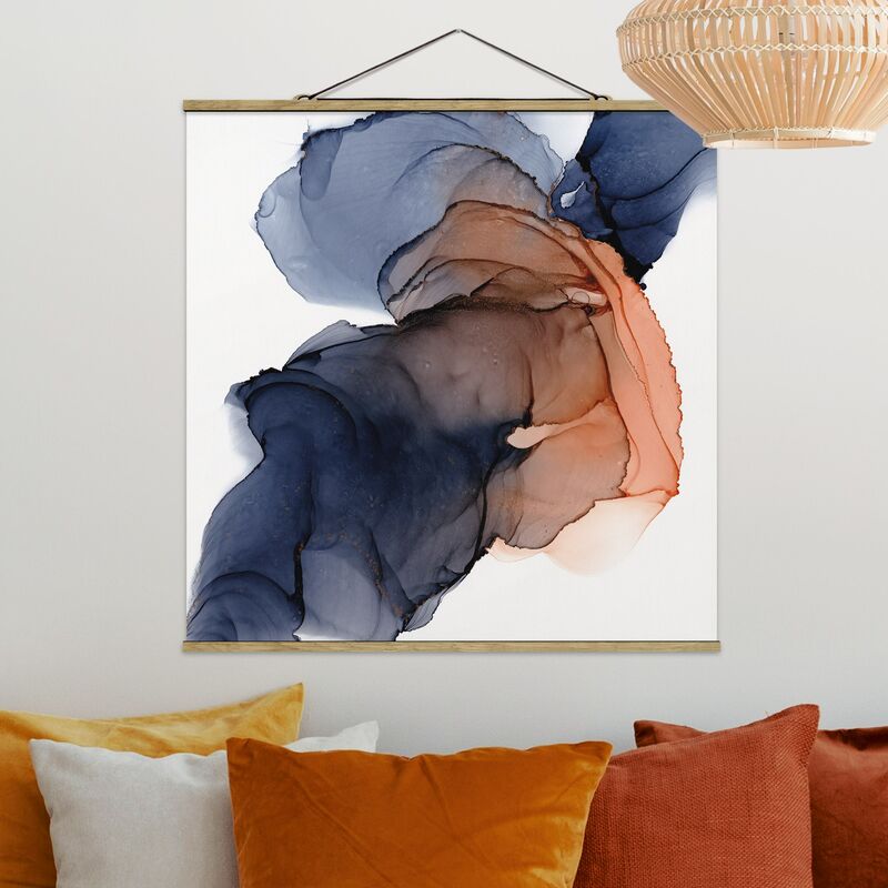 Imagen de tela - Drops Of Ocean Blue And Orange With Gold - Cuadrado 1:1 Dimensión LxA: 80cm x 80cm
Imagen de tela - Drops Of Ocean Blue And Orange With Gold - Cuadrado 1:1 Dimensión LxA: 80cm x 80cm