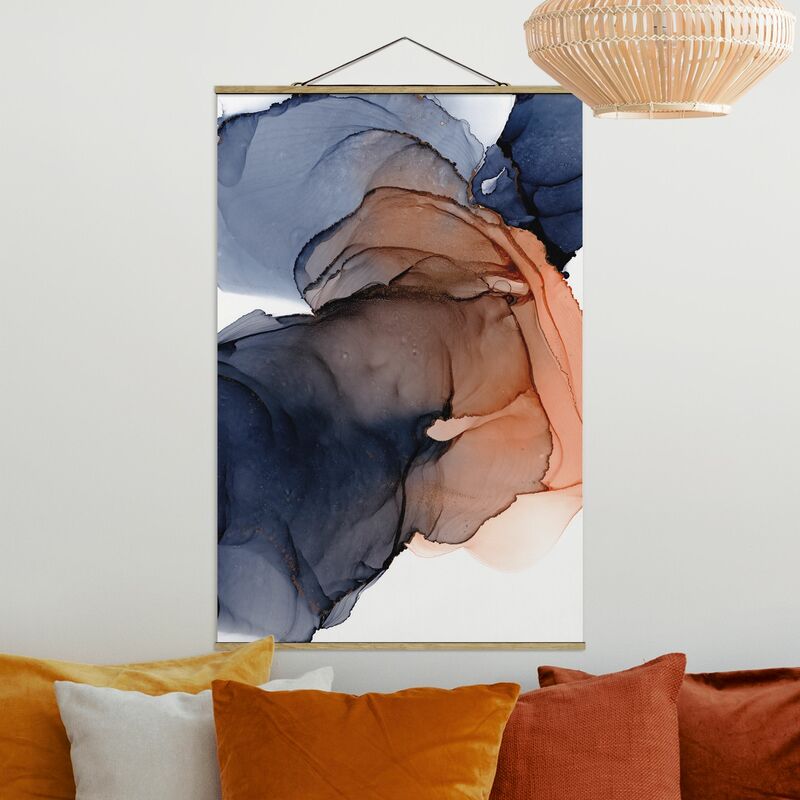 Imagen de tela - Drops Of Ocean Blue And Orange With Gold - Alto 3:2 Dimensión LxA: 120cm x 80cm
Imagen de tela - Drops Of Ocean Blue And Orange With Gold - Alto 3:2 Dimensión LxA: 120cm x 80cm